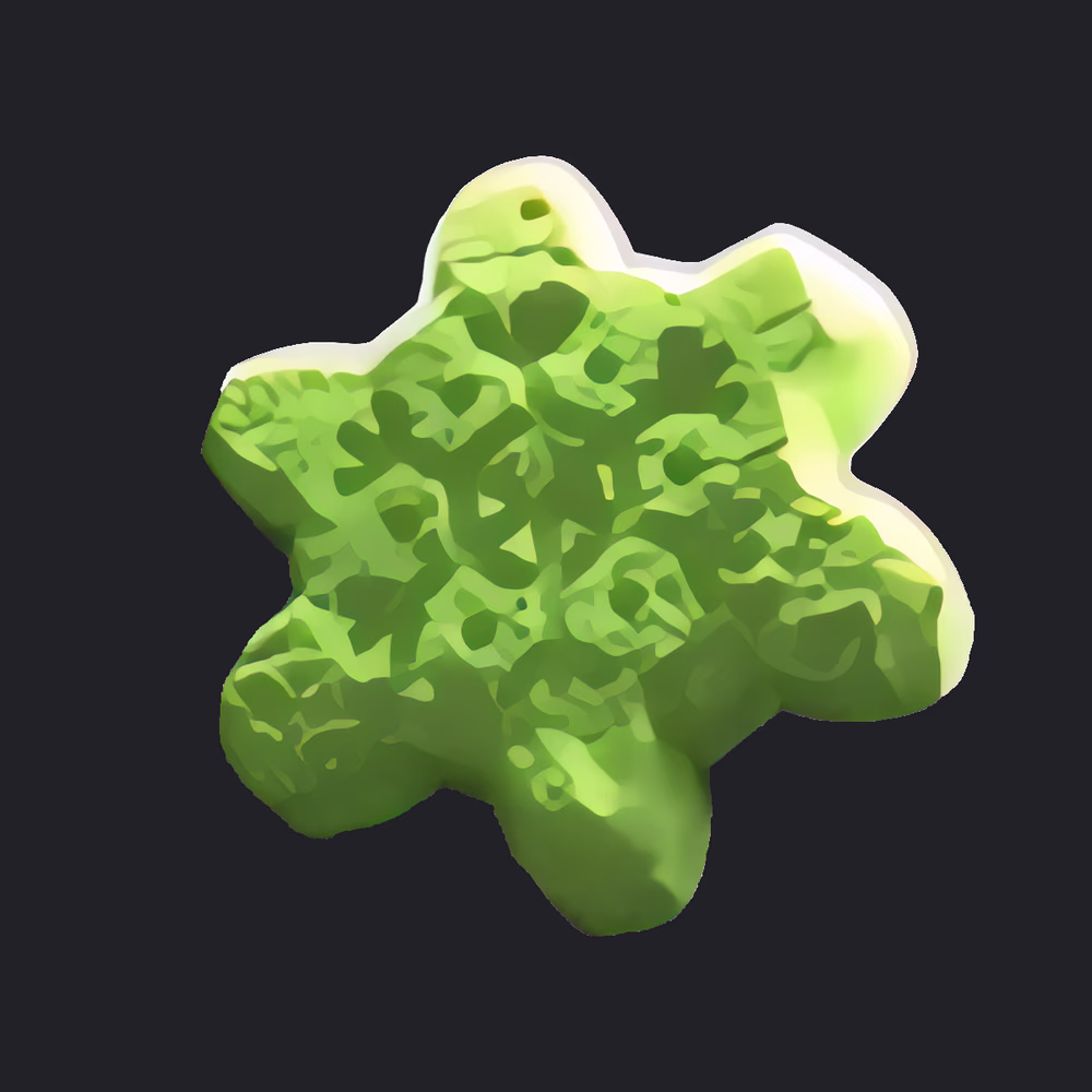 Green Snowflake